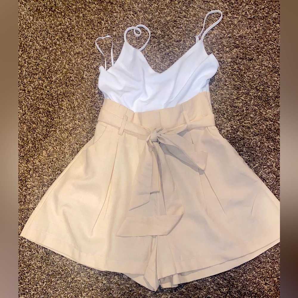 Pink Lily Romper